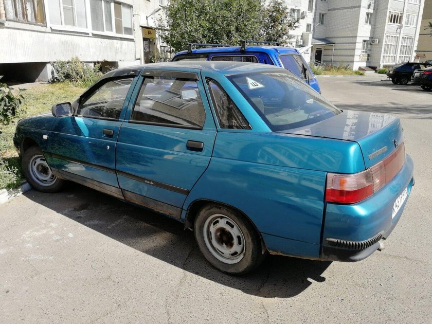 ВАЗ 2110 цвет Аквамарин