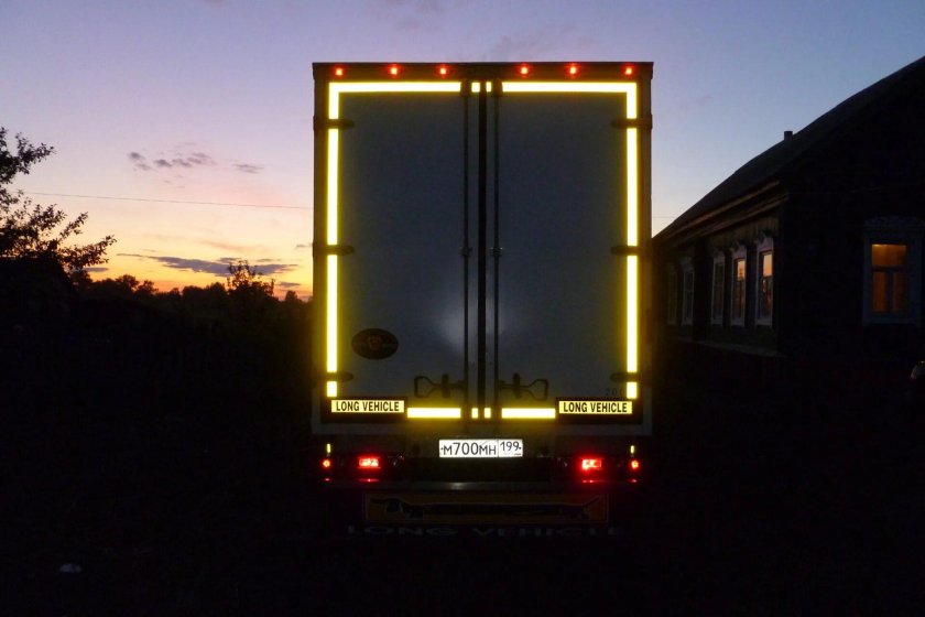 Газель некст светоотражающая лента