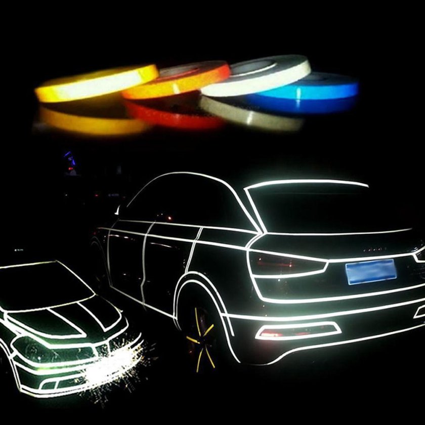 Светоотражающая пленка на авто