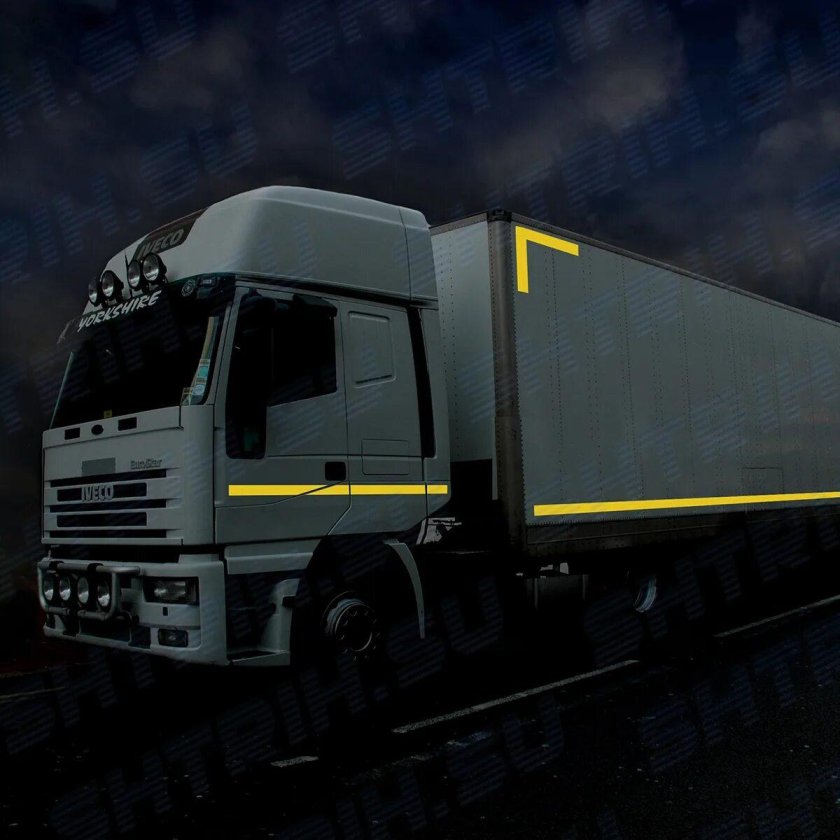 Светоотражающая пленка для грузовых автомобилей