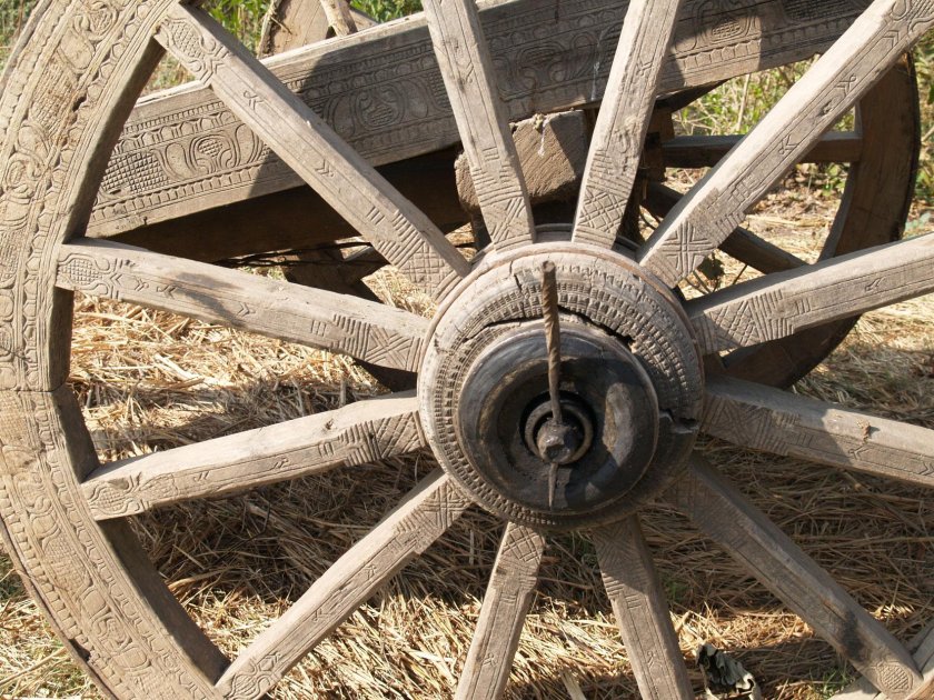 Ступица от телеги колесо ДТ 75