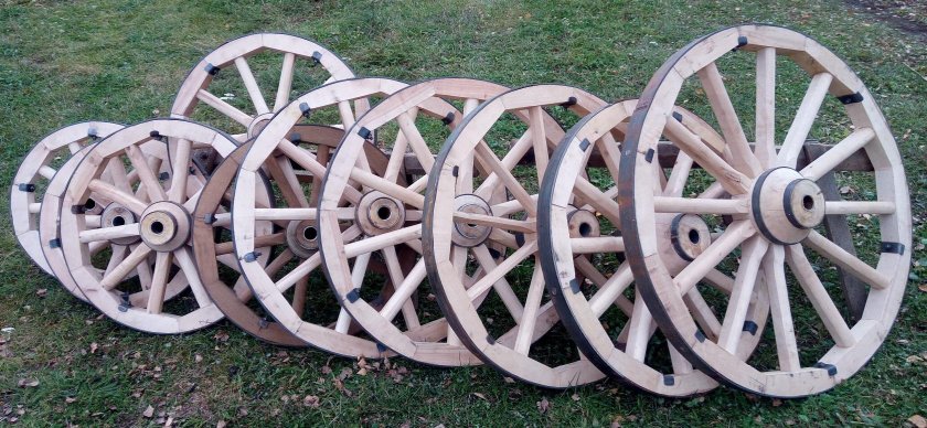 Деревянное колесо