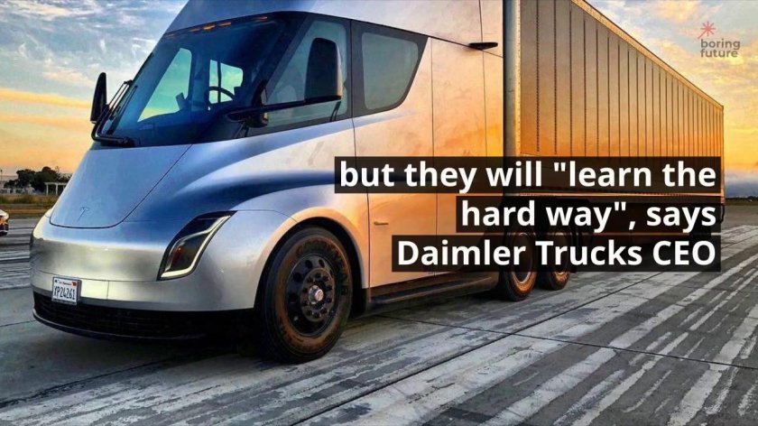 Грузовик Tesla Semi-Truck