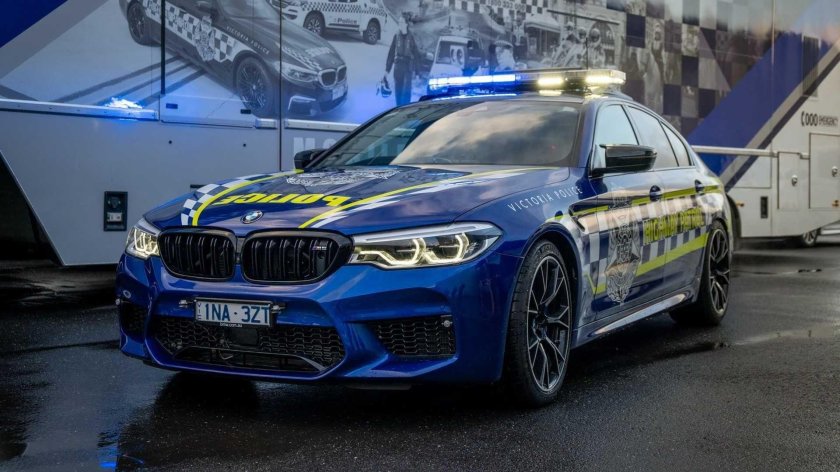 Bmw m5 f90 police