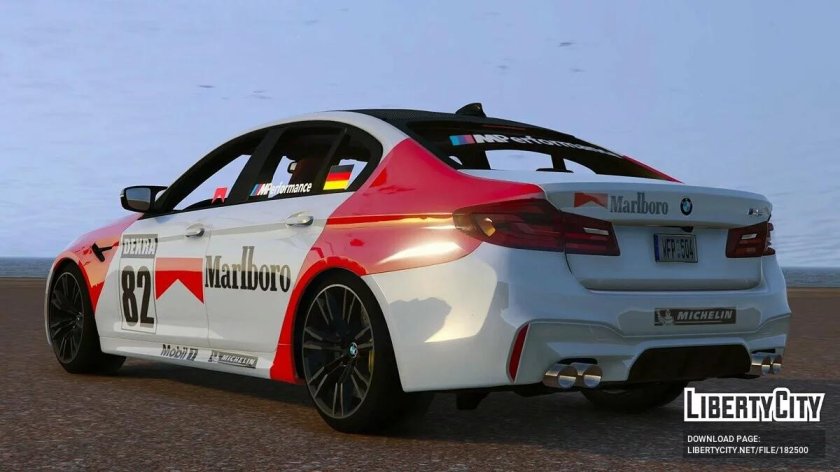 2018 BMW m5 f90 Marlboro livery