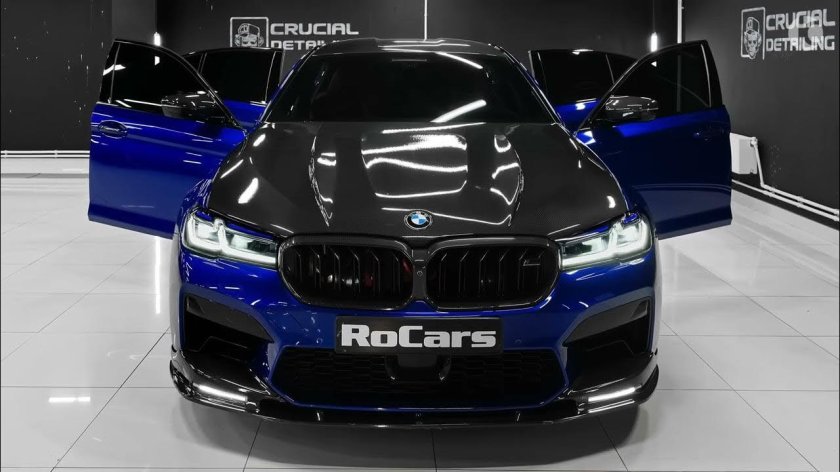 Зеленый цвет m5 Competition f90