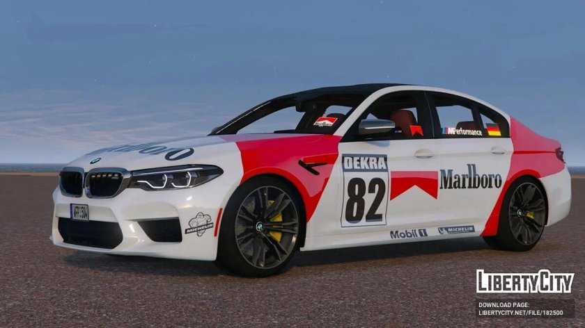 2018 BMW m5 f90 Marlboro livery