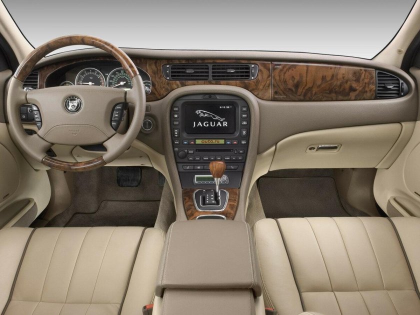 Jaguar s Type 2005 салон