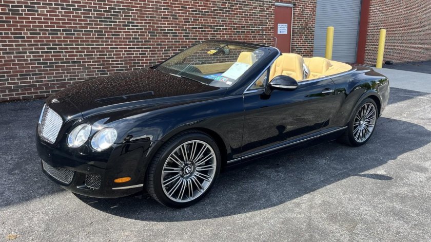 Bentley continental gtc speed