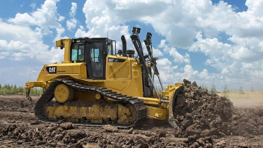 Бульдозер Cat d6