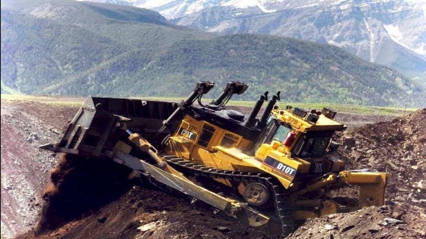 Бульдозер Cat d10t