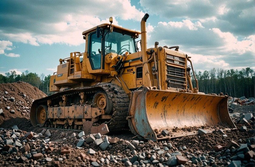 Машинист бульдозера