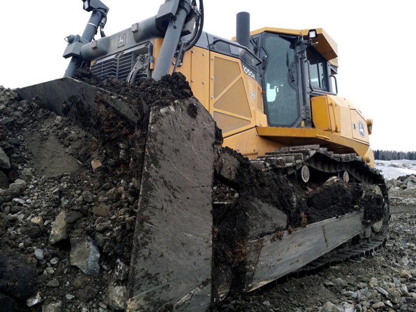 Бульдозер угольный