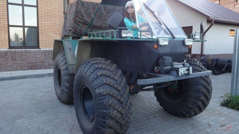Вездеход переломка 8х8