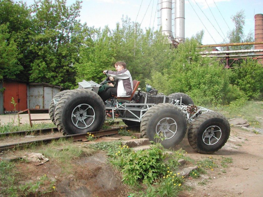 Вездеход переломка 6х6