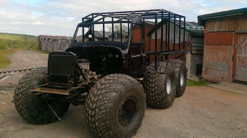 Вездеход Трэкол 6х6