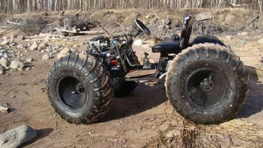 УАЗ болотоход переломка