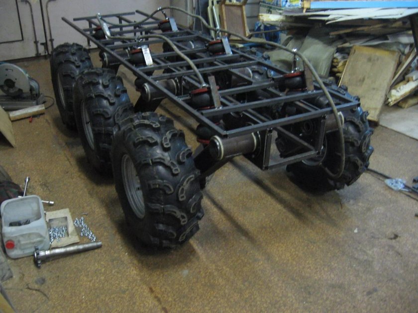 Вездеход переломка 6х6