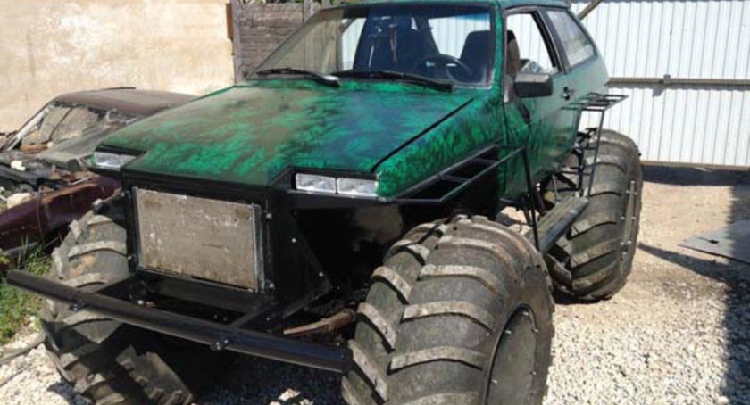 ВАЗ 2108 на ободрышах