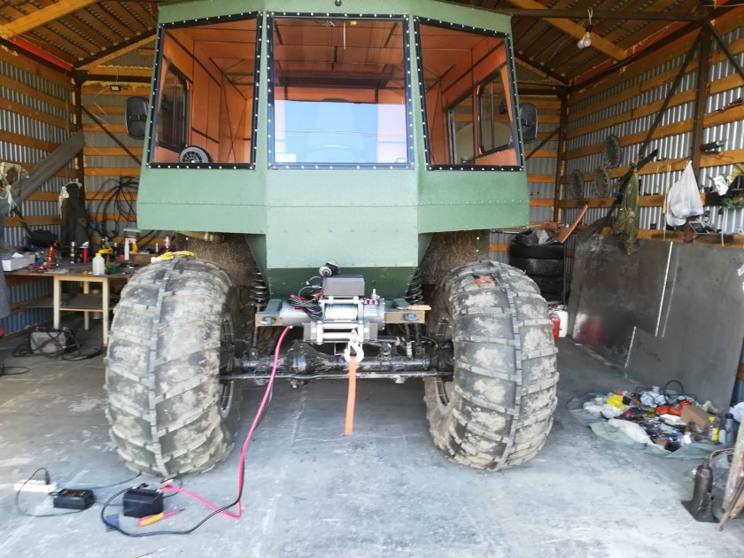 УАЗ болотоход переломка