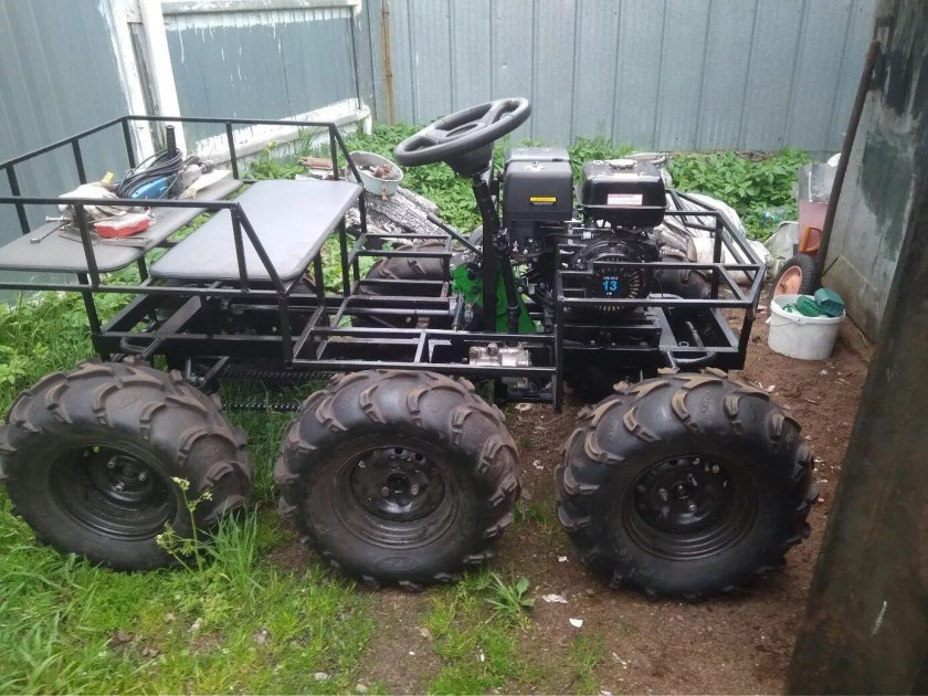 Привод 6х6 вездеход цепной