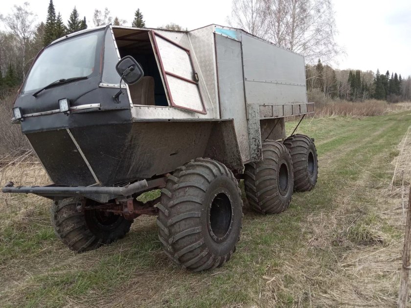Болотоход 6х6