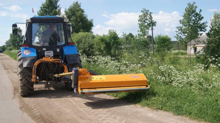 Косилка-мульчер для МТЗ-82