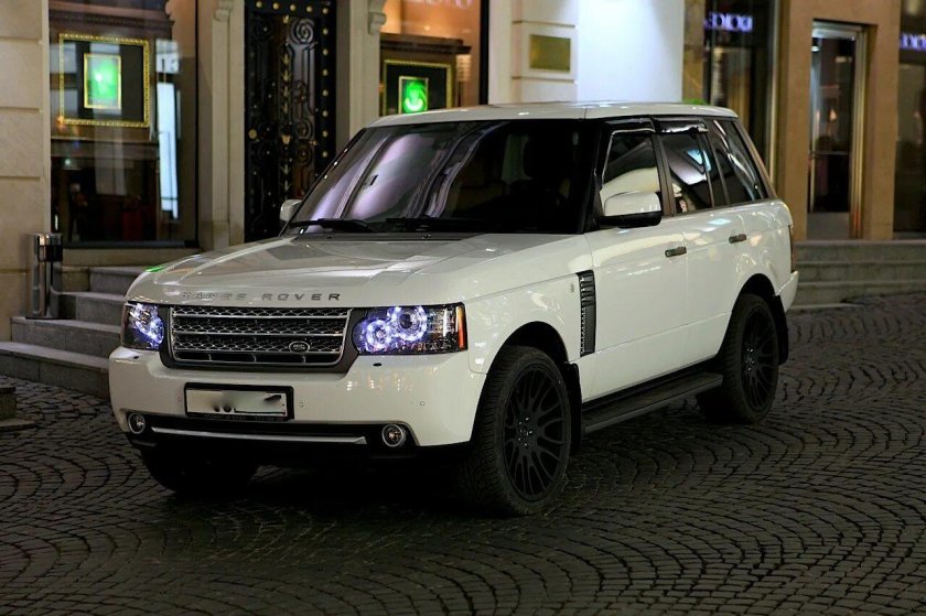 Рендж ровер 2012 белый