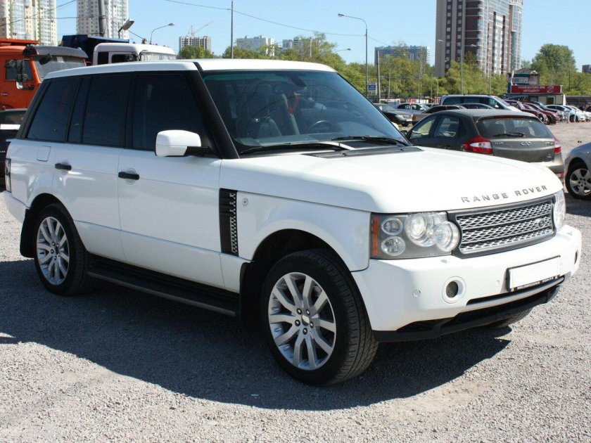 Рендж Ровер 3 белый