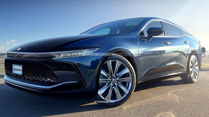 Новая Тойота Crown 2023