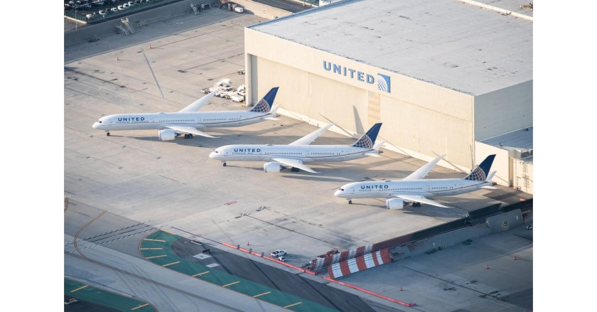 Боинг 787-8 United Airlines