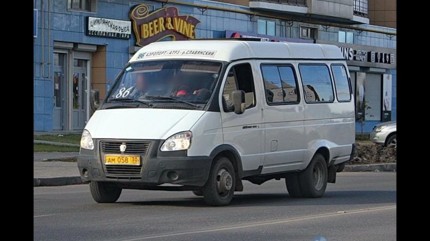 ГАЗ 322132 маршрутное такси