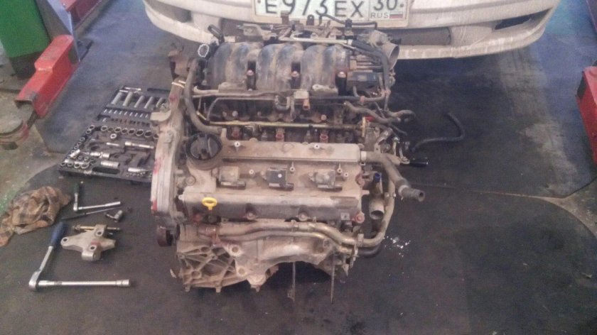 Ниссан цефиро двигатель