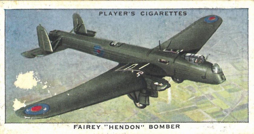 Fairey Hendon самолет