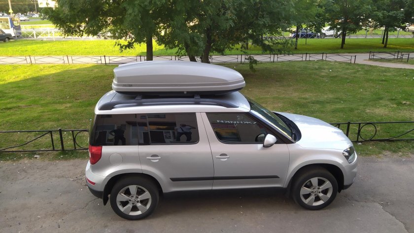 Skoda Yeti рейлинги