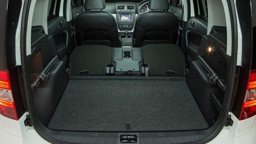 Škoda Yeti багажник