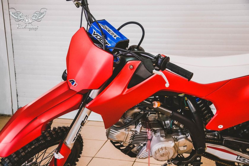 Покраска питбайка ТТР 125