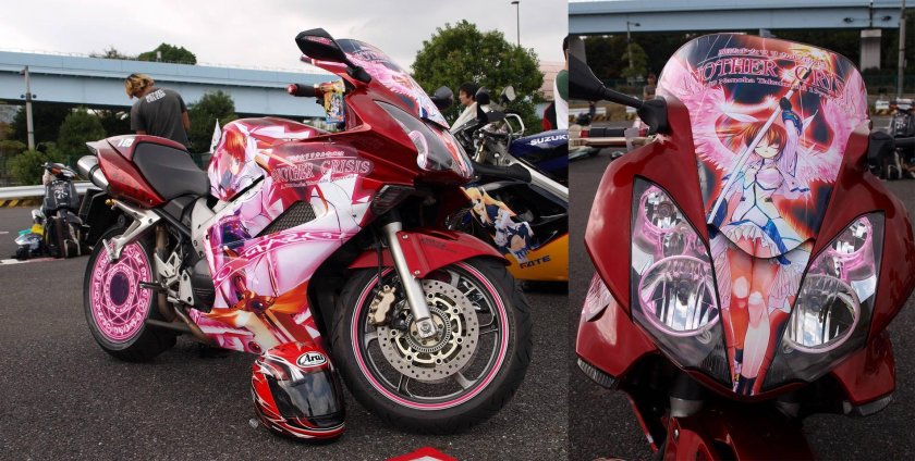 Itasha Style мотоцикл