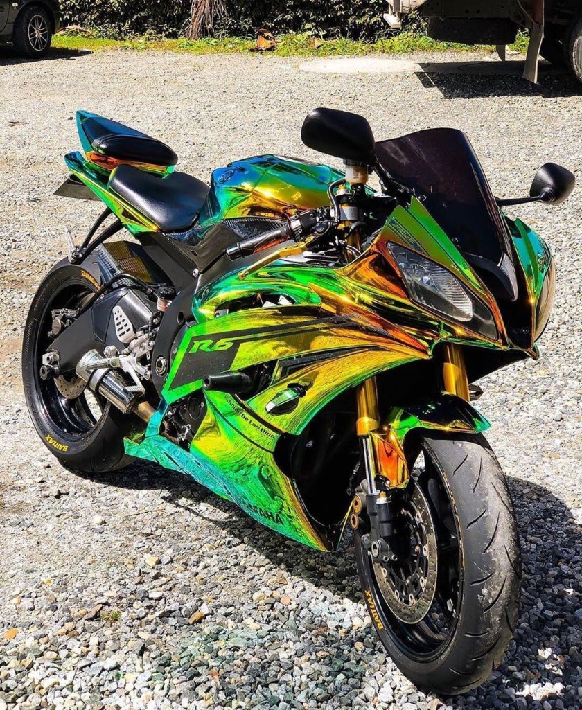 Yamaha r6 хамелеон