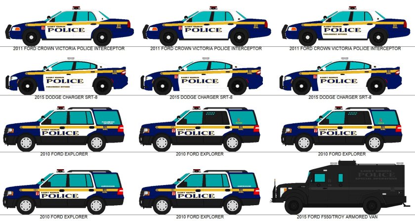 Полицейские машины разных стран