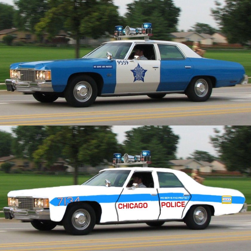 Chevrolet Impala 1974 Police
