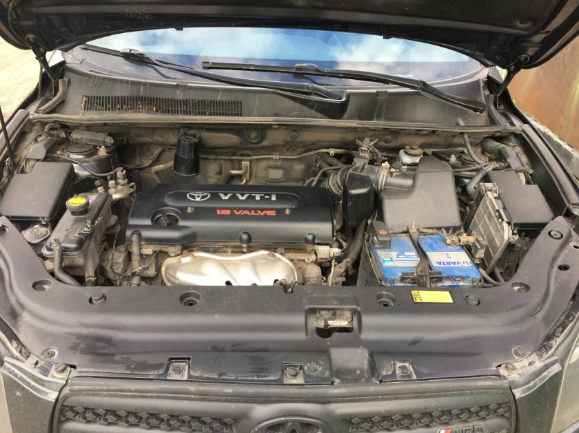 Подкапотное пространство рав 4