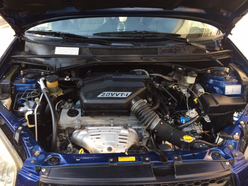 Подкапотка рав 4