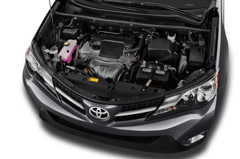 Моторный отсек Тойота рав 4 2013