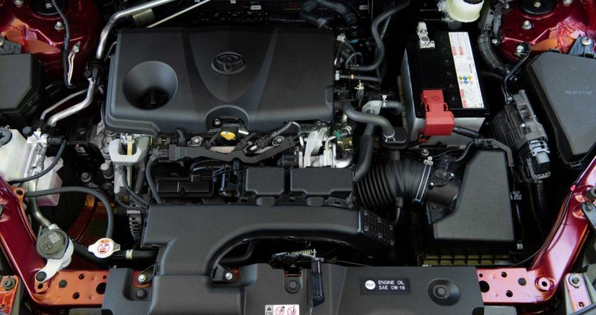Моторный отсек тойота рав 4 2020