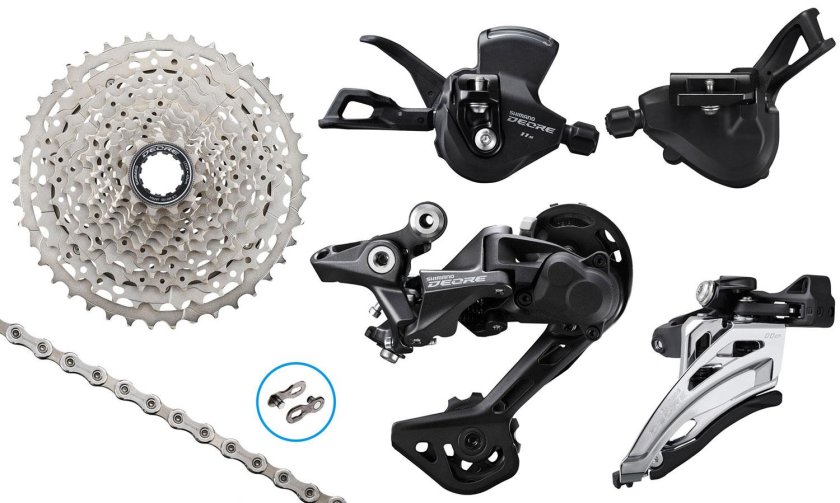 Shimano Deore 10s на руле