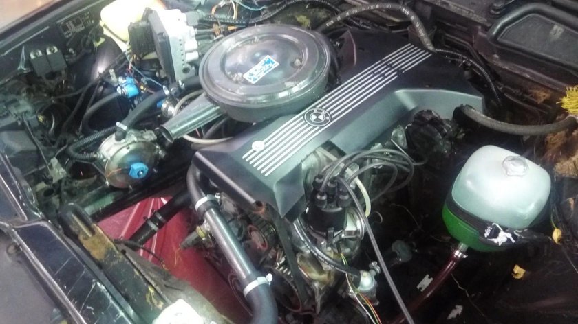 БМВ мотор в ВАЗ 2107