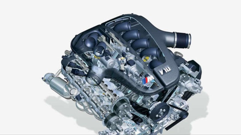 BMW m5 мотор