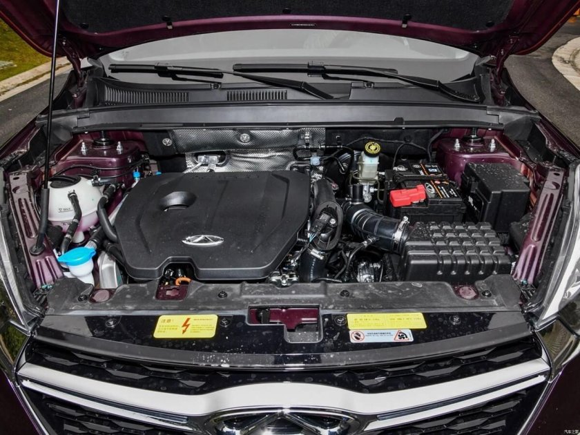 Chery Tiggo 7 Pro под капотом