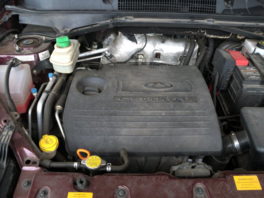 Двигатель Chery Tiggo FL 1.6